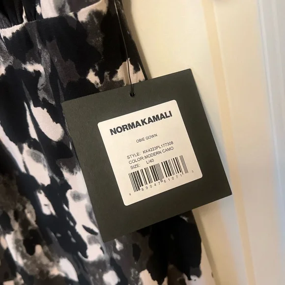 NWT Norma Kamali Obie abstract print size large - Picture 5 of 5